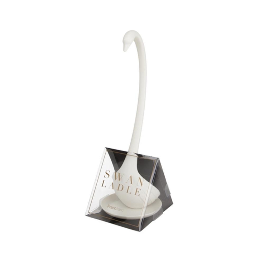 Francfranc Swan Ladle Set with Saucer