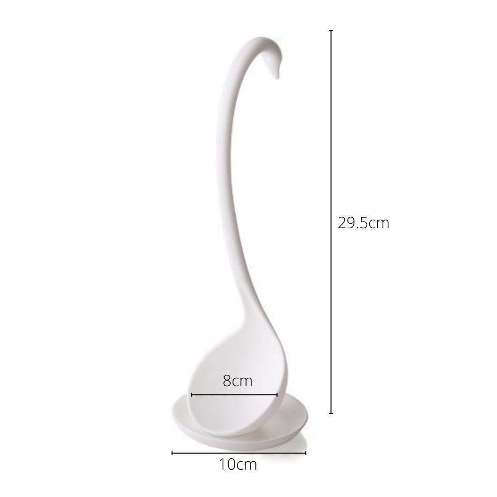 Francfranc Swan Ladle Set with Saucer