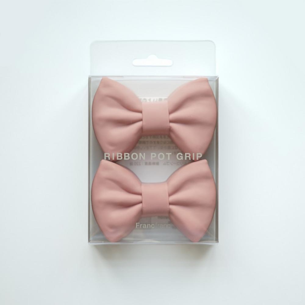 Francfranc Ribbon Pot Grip Potholder (Set of 2)
