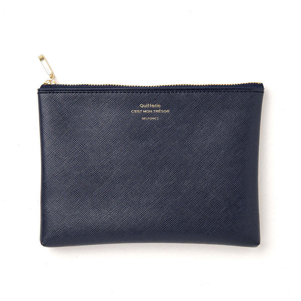 Delfonics Quitterie Pouch Medium - Dark Blue