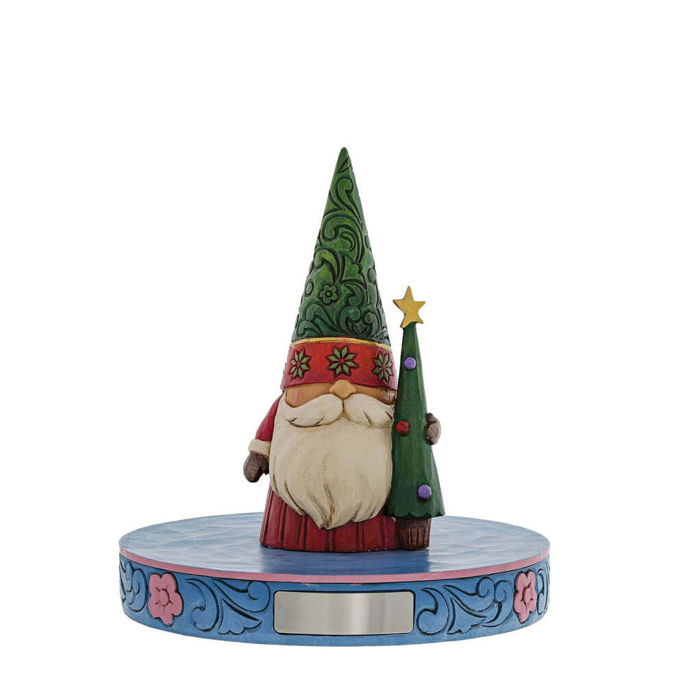 Heartwood Creek Jim Shore Gnome Holding Tree