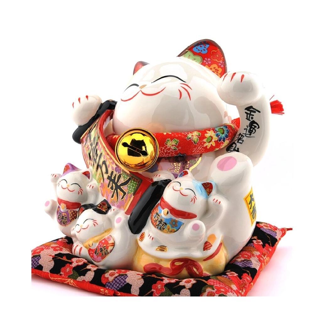 Maneki-Neko Thousands of Customers 26cm Lucky Cat