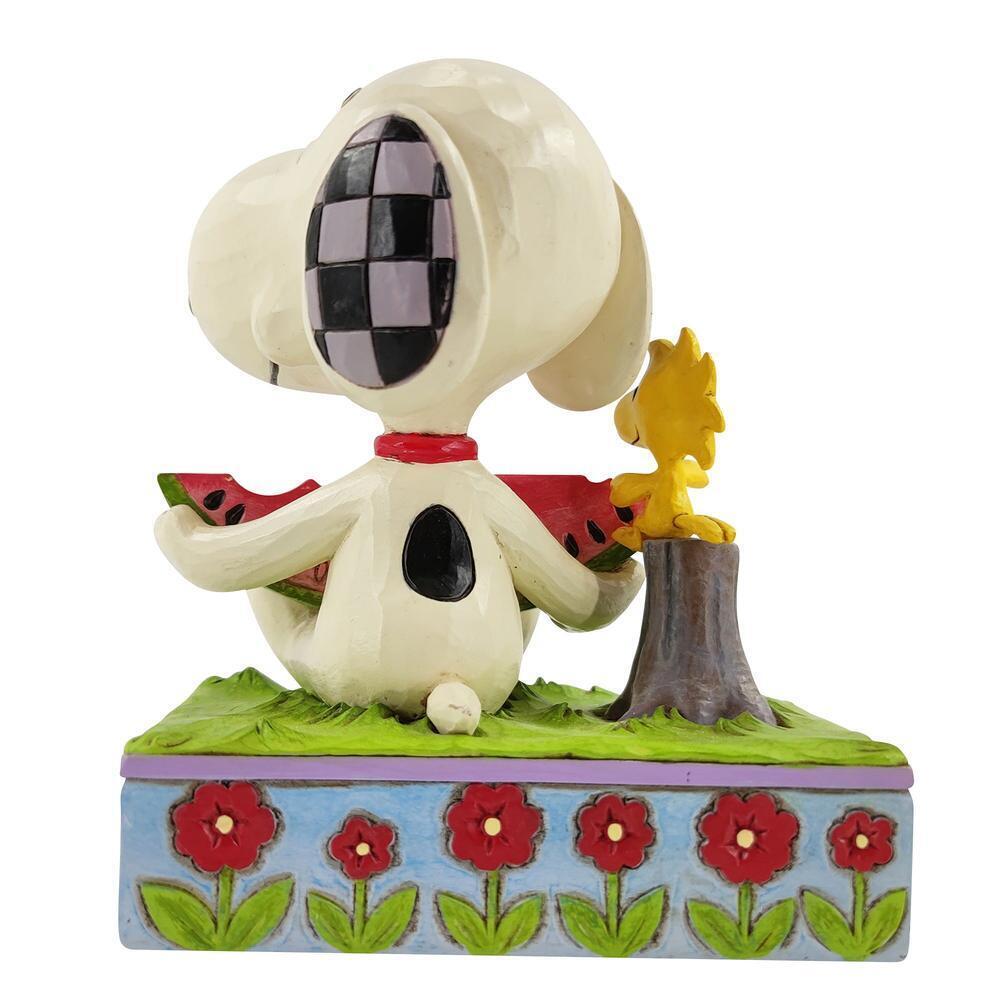 Peanuts by Jim Shore Snoopy Watermelon A Summer Snack