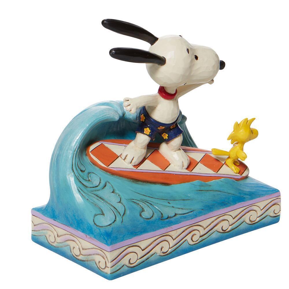 Peanuts by Jim Shore Snoopy & Woodstock Surfing