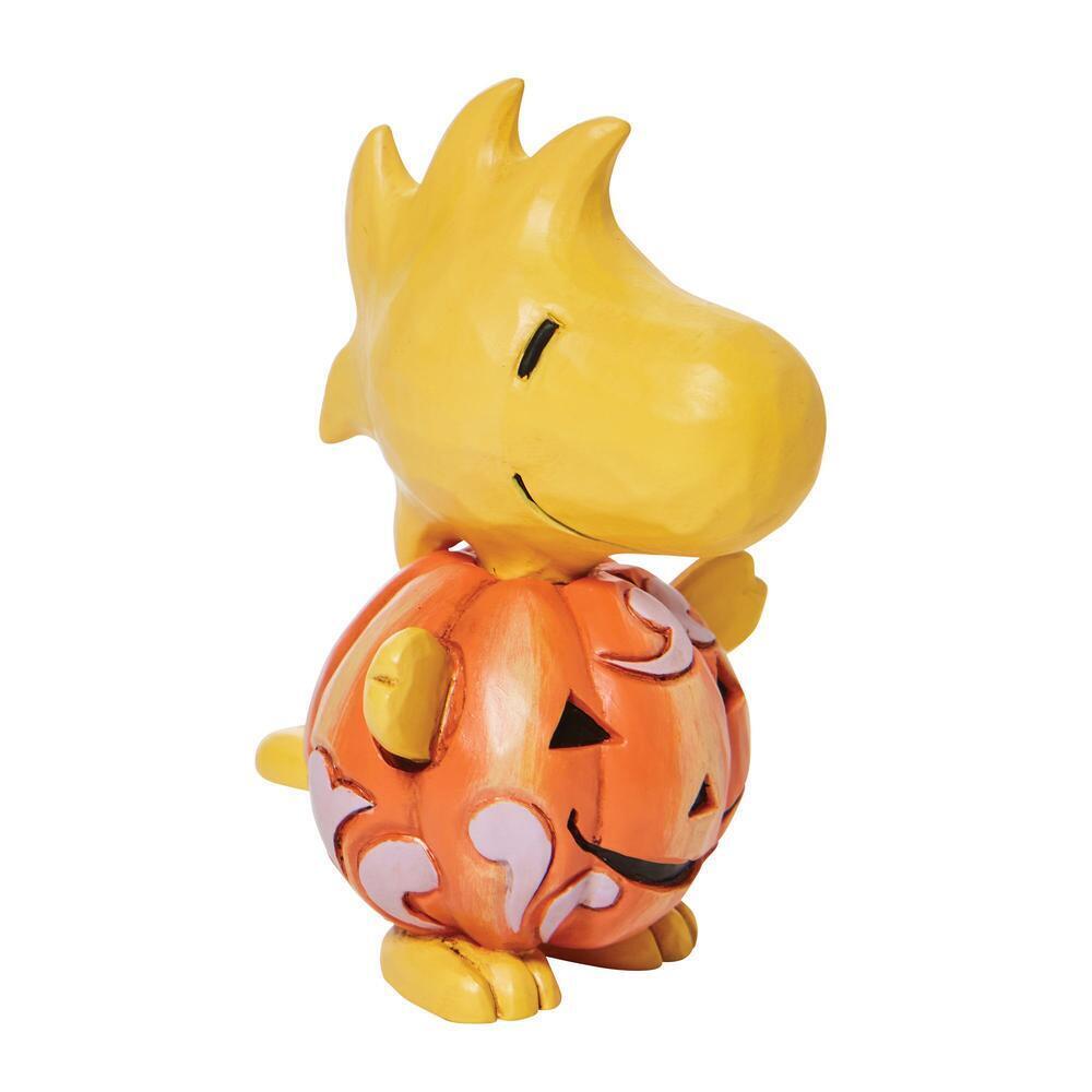 Peanuts by Jim Shore Mini Woodstock Pumpkin