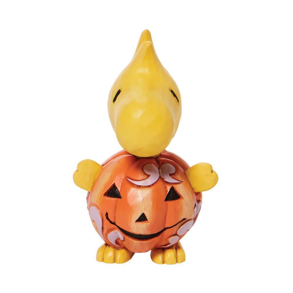 Peanuts by Jim Shore Mini Woodstock Pumpkin