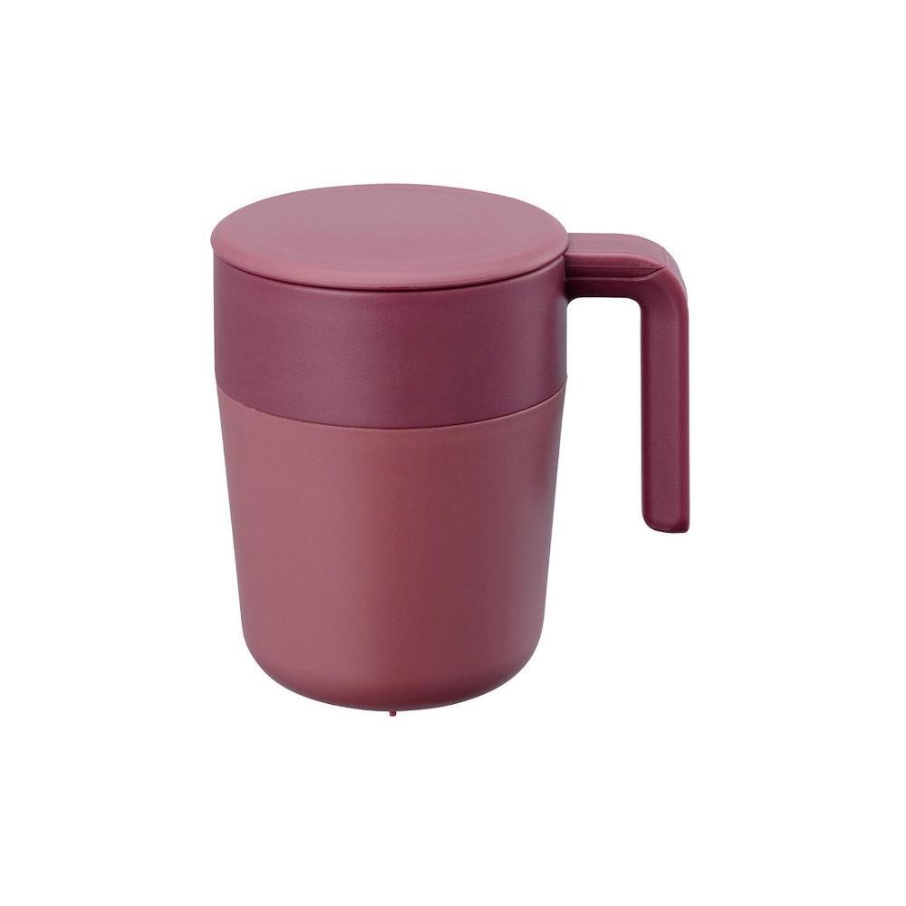 Kinto Cafe Press Mug 260ml Wine Red