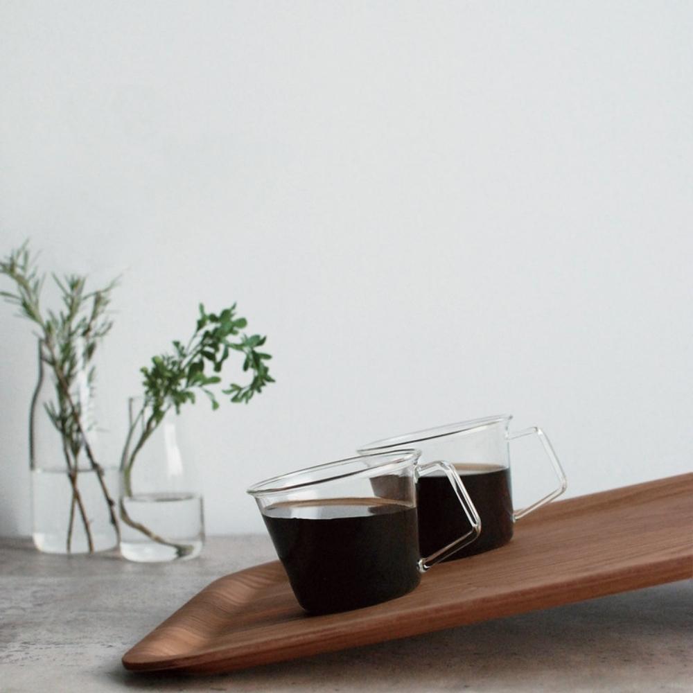 Kinto Teak Nonslip Slim Tray 22cm
