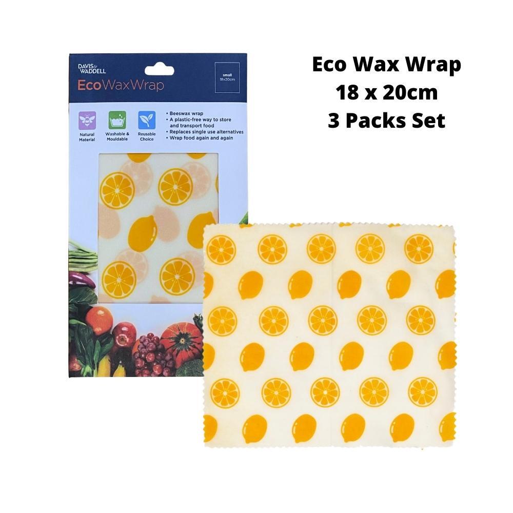 Davis & Waddell Reusable Beeswax Wrap Small (3 Packs)