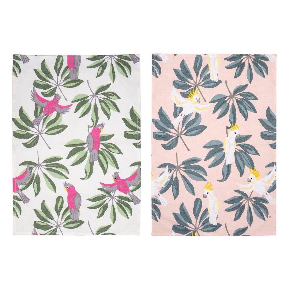 Davis & Waddell Tropical Tea Towel Set of 2