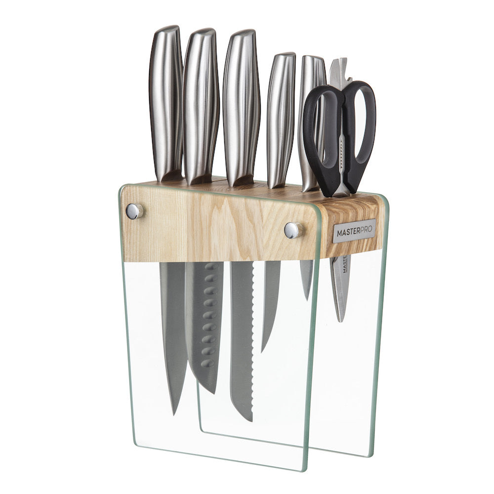 MasterPro Tokyo Knife Block Set 7pce