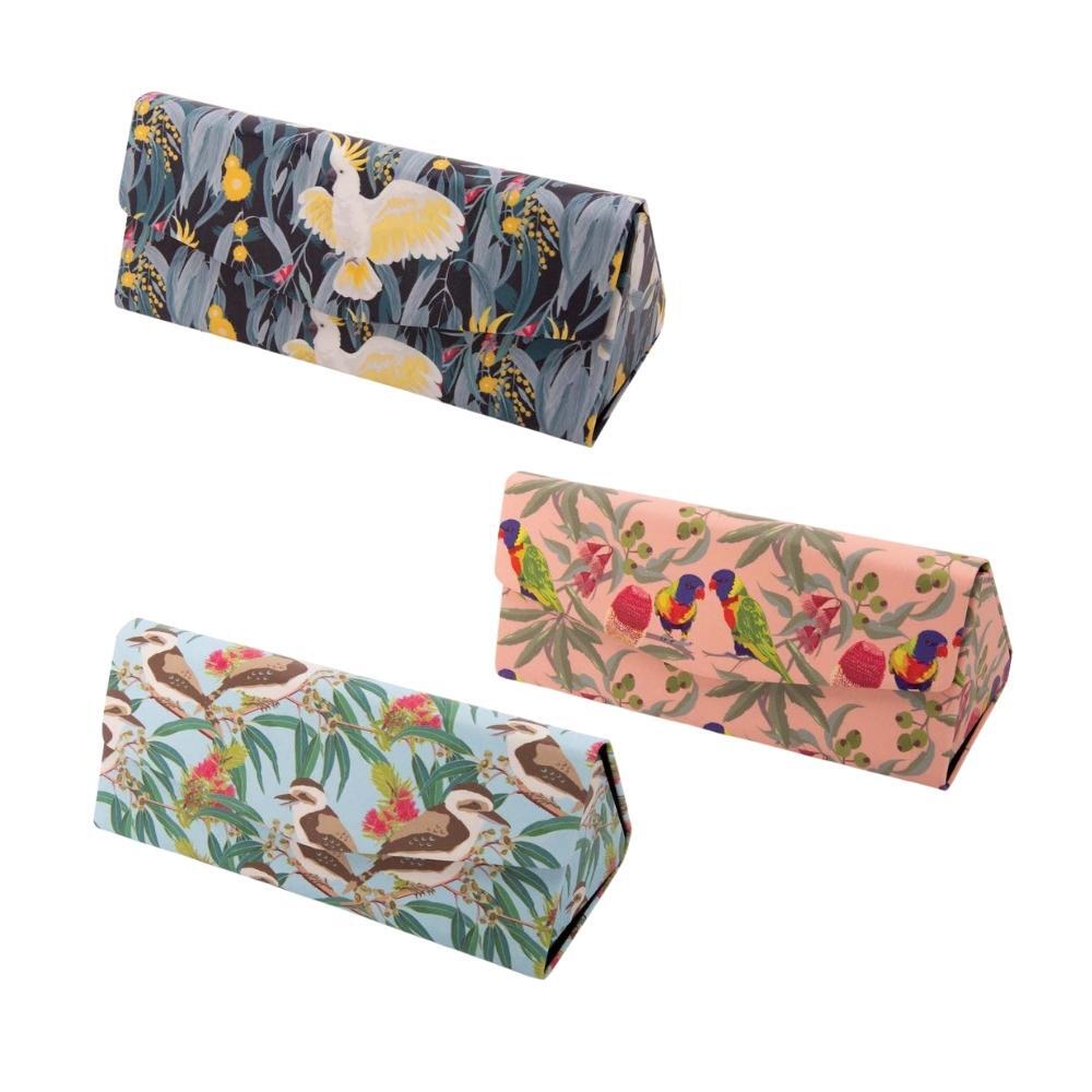 The Australian Collection Origami Glasses Case - Birds (Assorted)