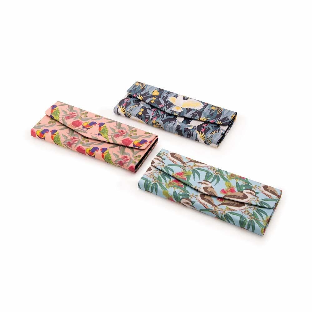 The Australian Collection Origami Glasses Case - Birds (Assorted)