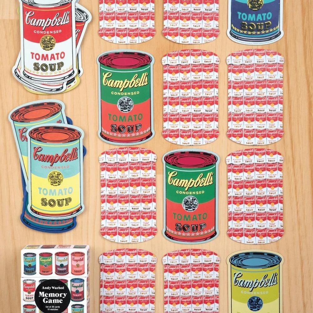 Andy Warhol Campbell Soup Cans Memory Game