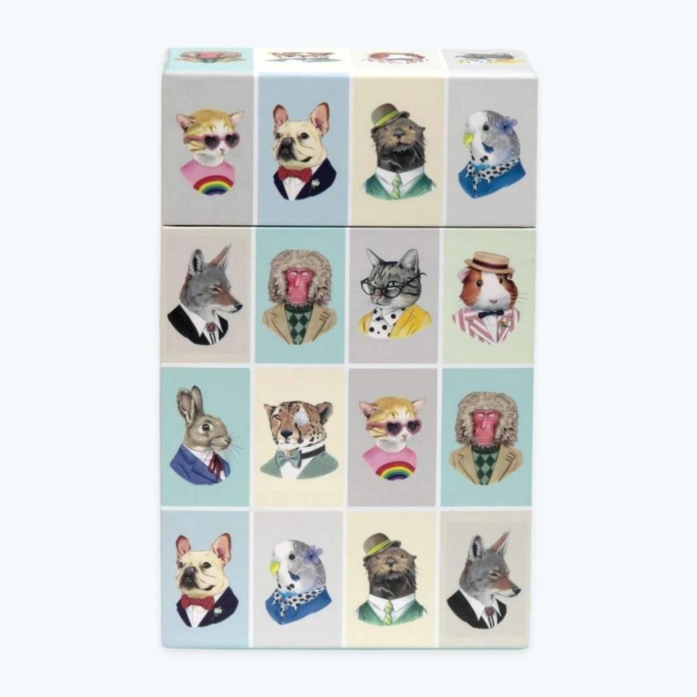 Berkley Bestiary Animal Portraits Memory Game