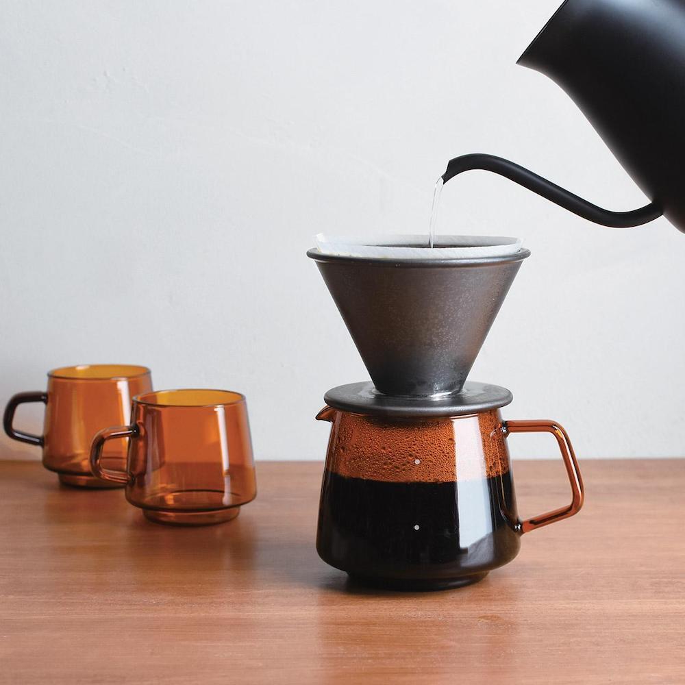Kinto Sepia Jug 600ml Amber