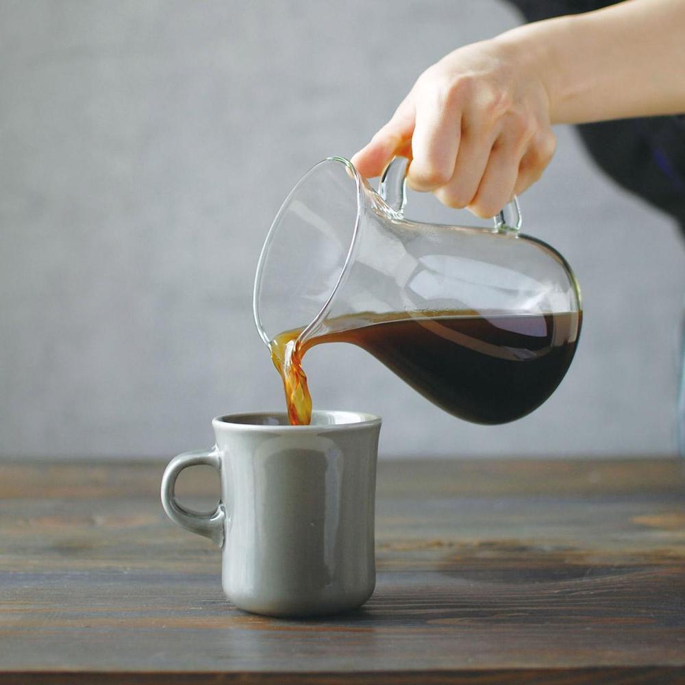 Kinto SCS-04 Coffee Carafe Set 600ml Stainless Steel Filter