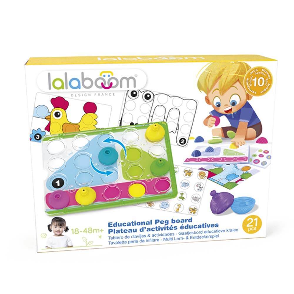 Lalaboom Pegboard 21 Pcs