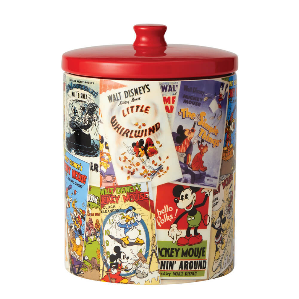 Disney Mickey Mouse Collage Cookie Canister