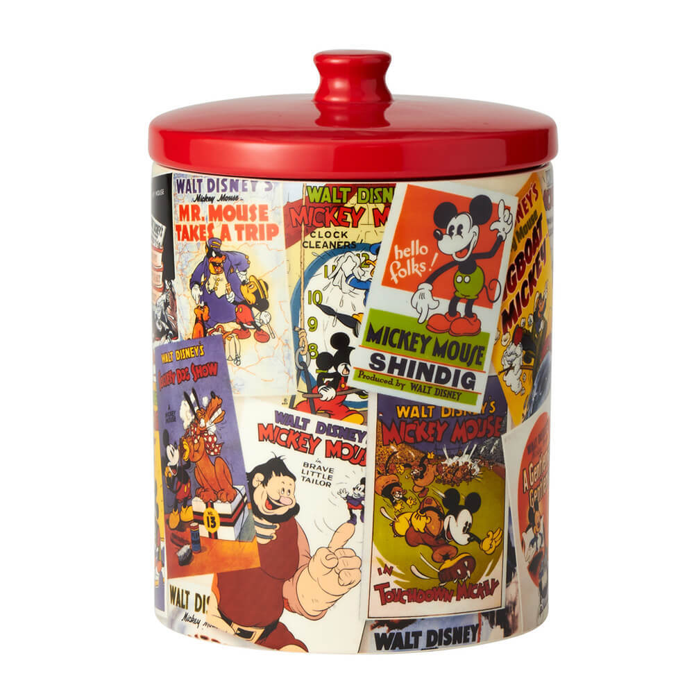 Disney Mickey Mouse Collage Cookie Canister