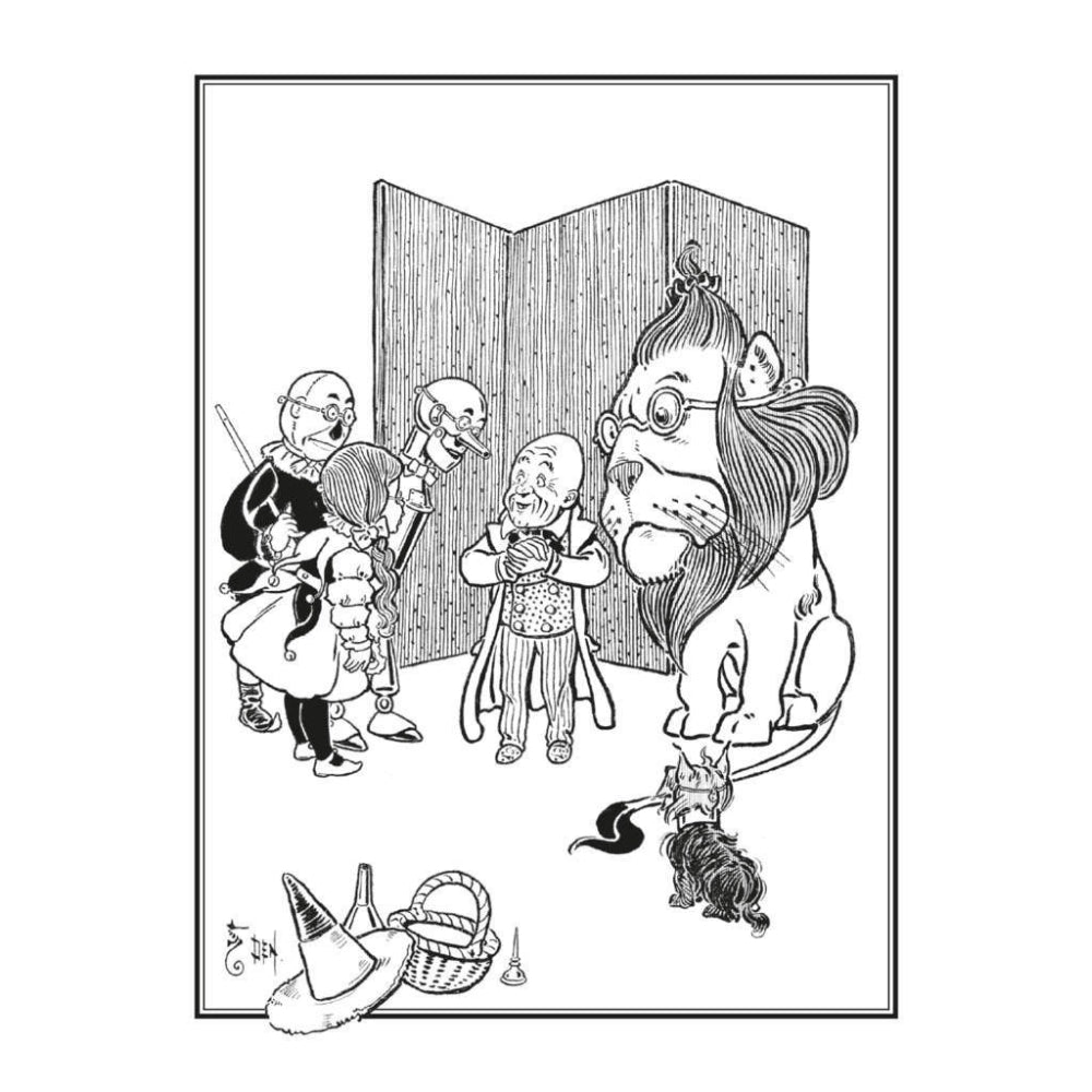 Pomegranate Wizard Of Oz Colouring Cards