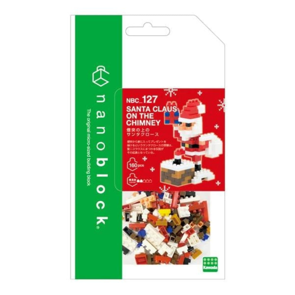 Nanoblock NBC_127 Santa Claus On The Chimney