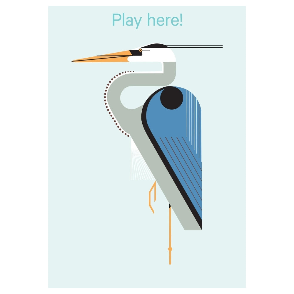 Charley Harper's Sticky Birds - Animal Sticker Kit
