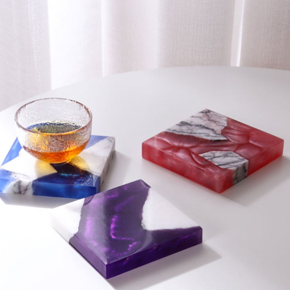 Tayli Marble Resin Art Coaster