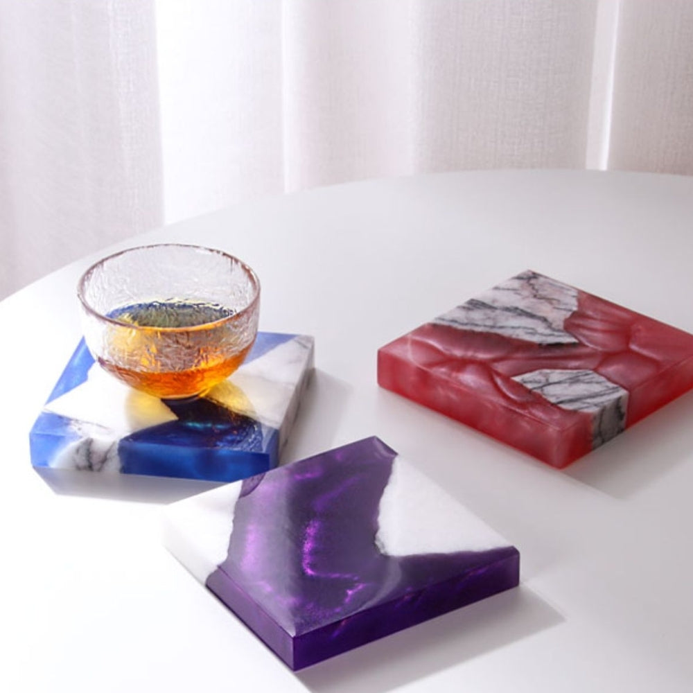 Tayli Marble Resin Art Coaster