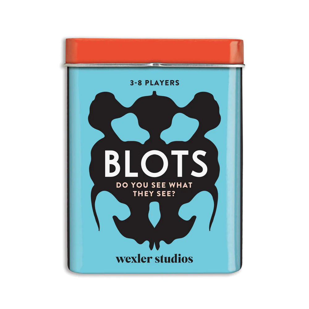 Galison Games in Tin - Blots Card Game