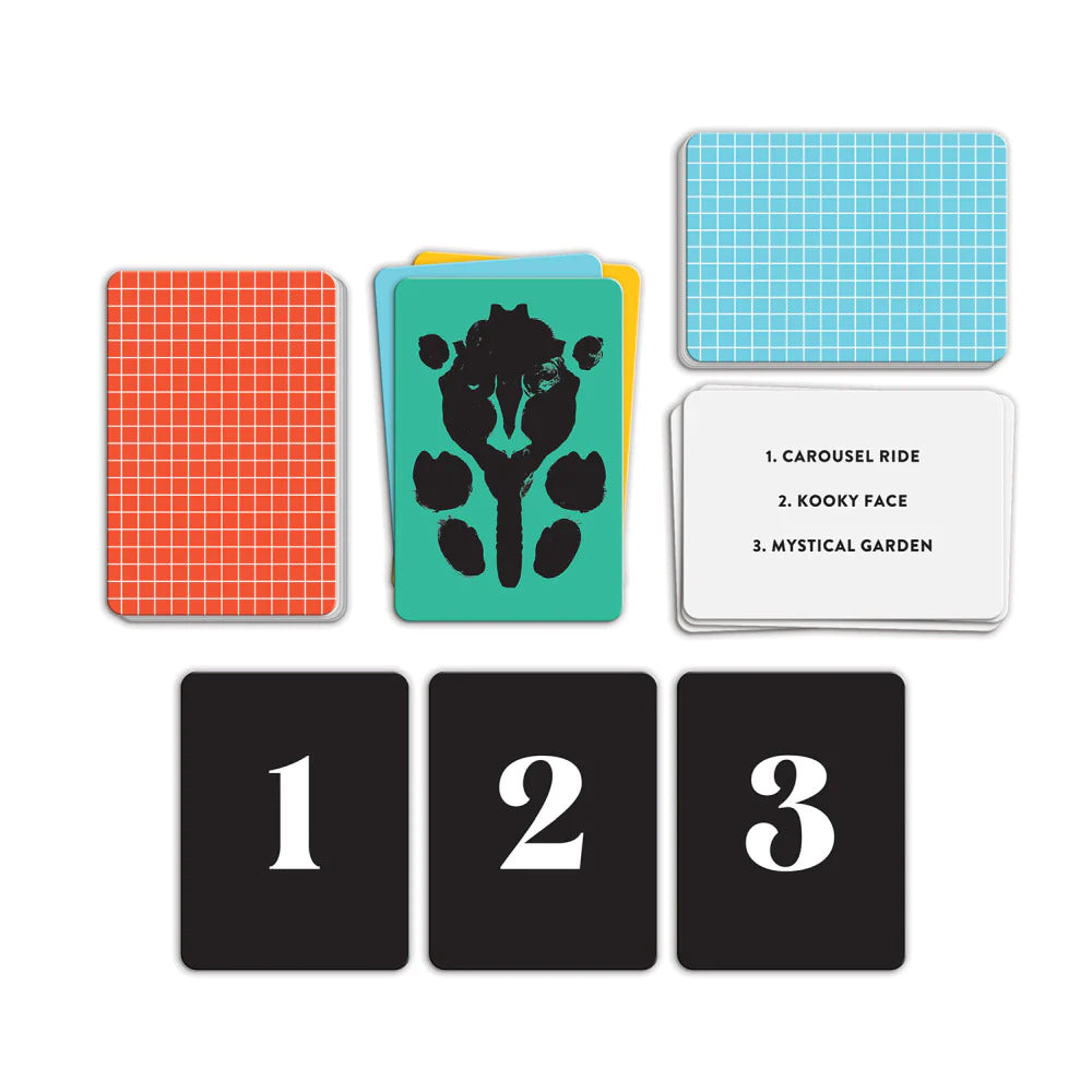 Galison Games in Tin - Blots Card Game