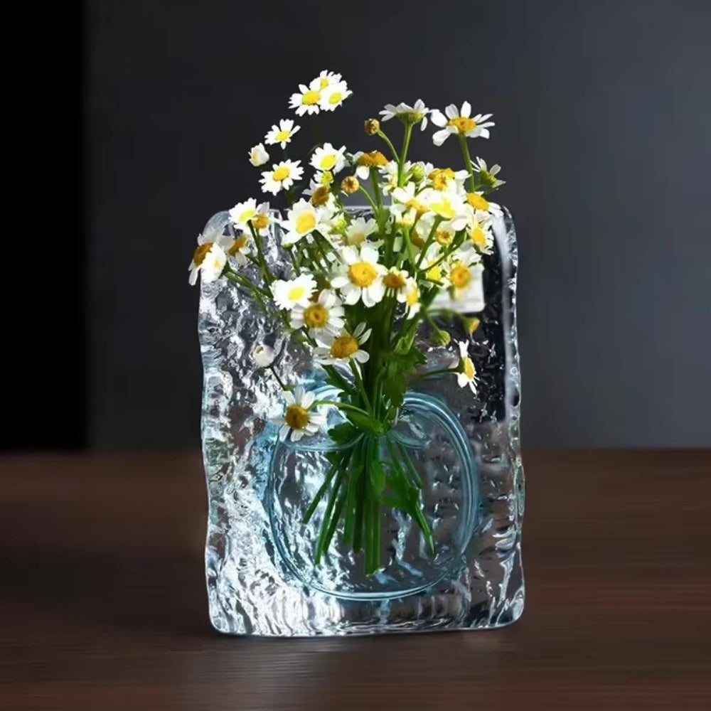 Toyo-Sasaki Ocean Heart Glass Vases