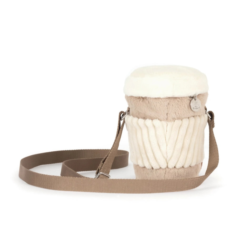 Jellycat Amuseables Perkle Coffee Shoulder Bag