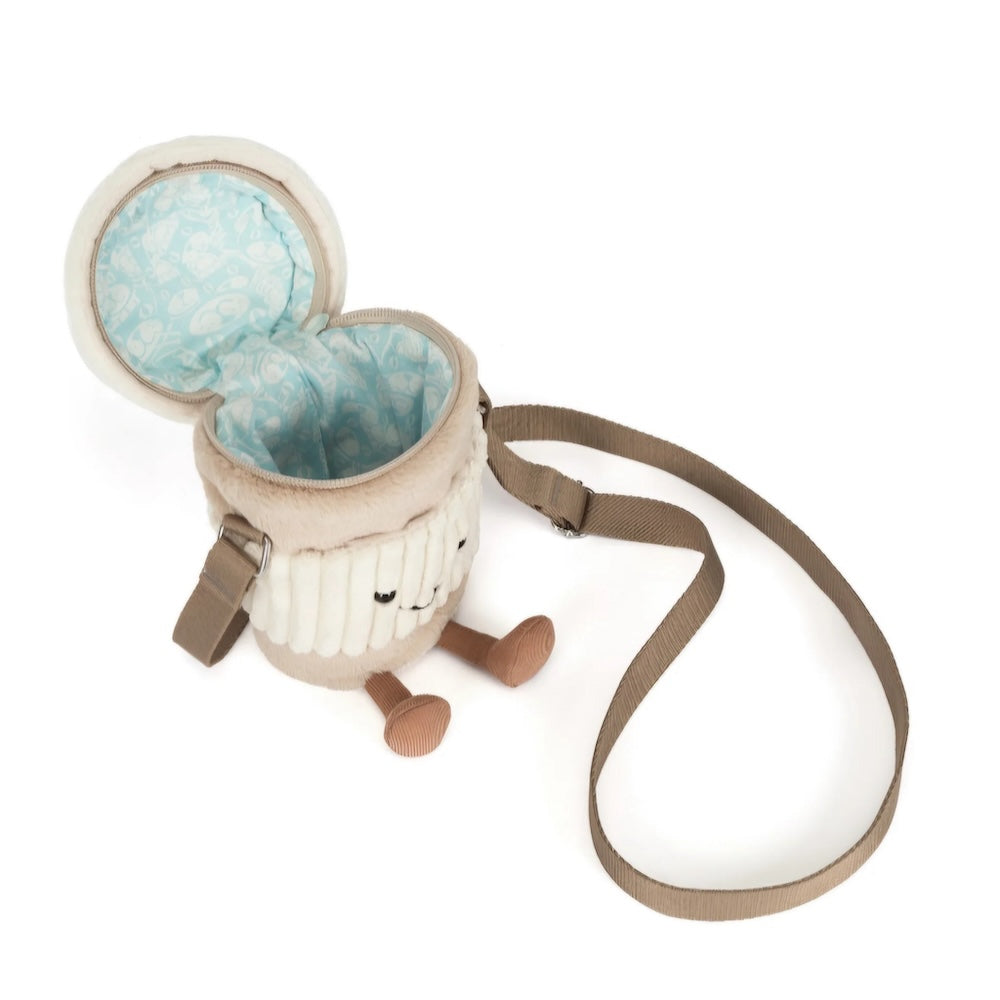 Jellycat Amuseables Perkle Coffee Shoulder Bag