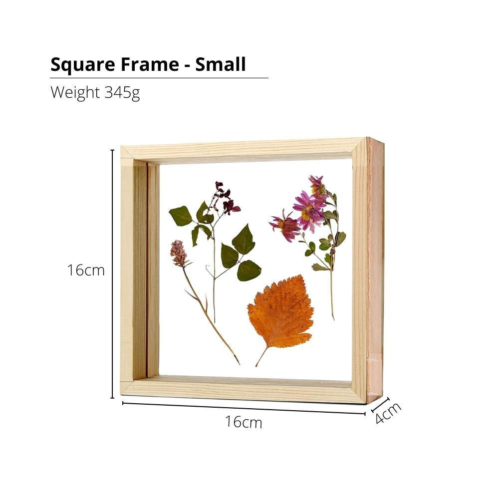 Rustic Wood Double Sided Glass Press/Photo Frame - Picture 20 of 27