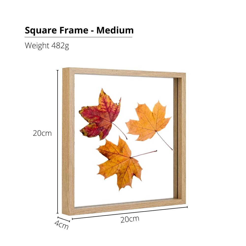 Rustic Wood Double Sided Glass Press/Photo Frame - Picture 25 of 27