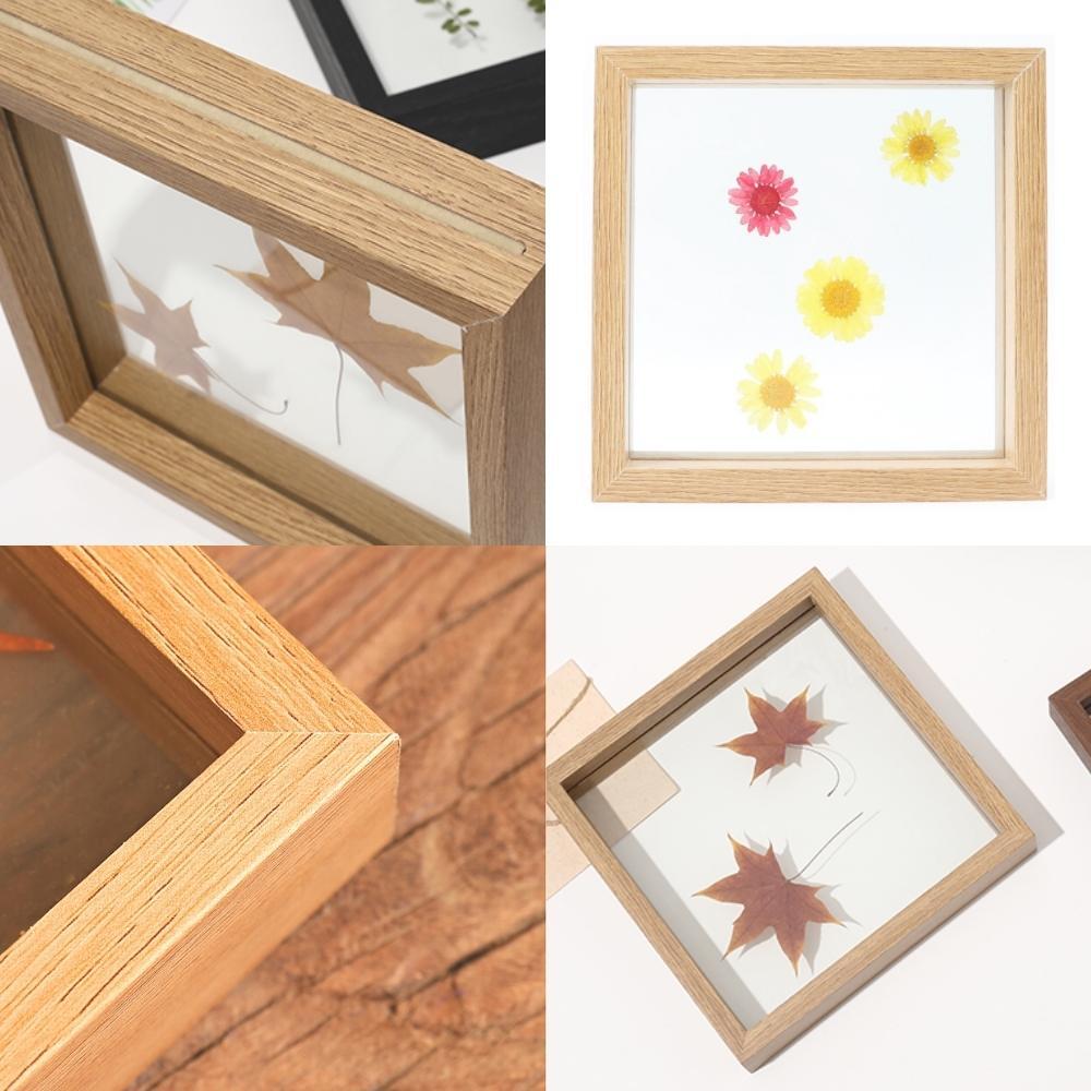 Rustic Wood Double Sided Glass Press/Photo Frame - Picture 23 of 27