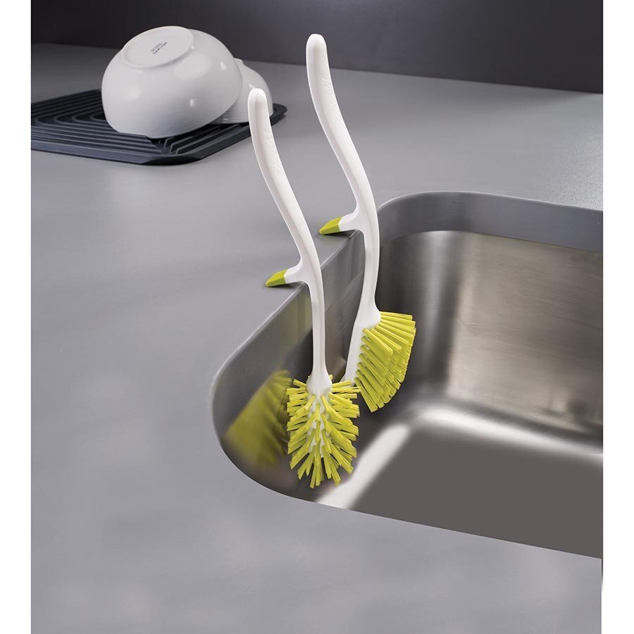 Joseph Joseph Edge Dish Brush with Sink Rest ☆ Thursday Living