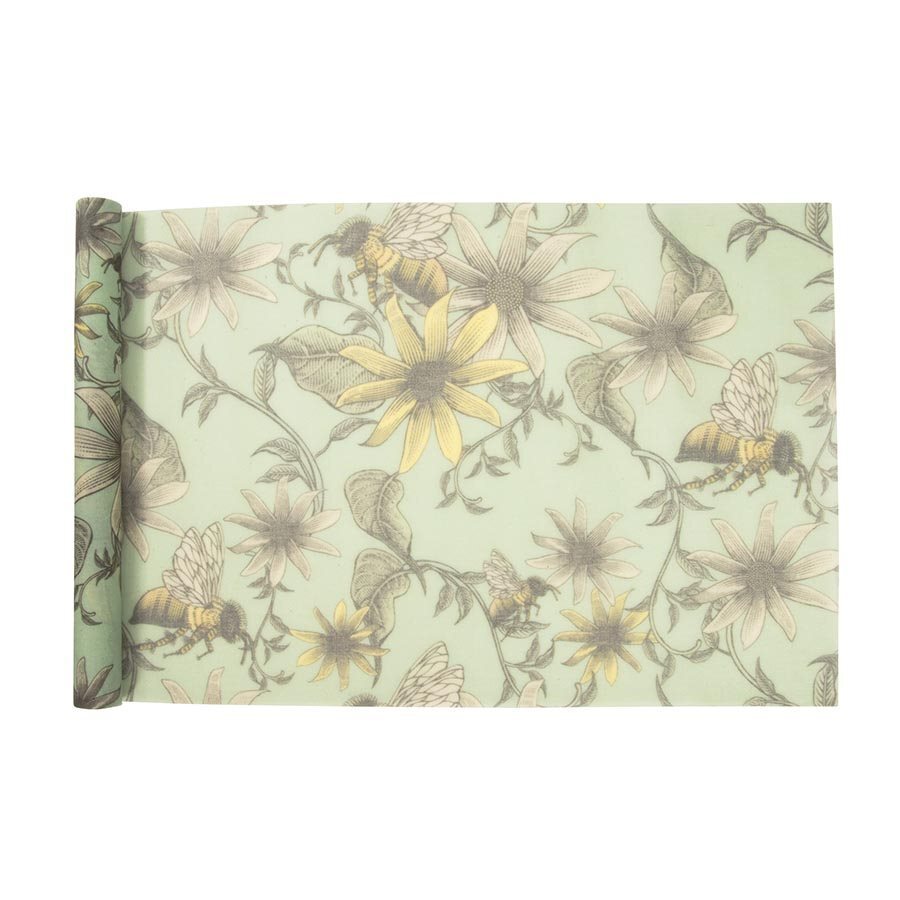 IS Gift ReusableBeeswax FoodWrap Bees 1M - Picture 7 of 10