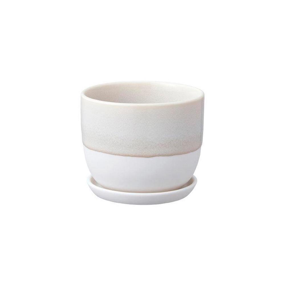 Kinto Plant Pot 193 Beige Small/Medium - Picture 5 of 7