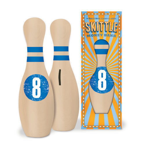 Carnival Goods Bowling Pin Skittle Money Bank