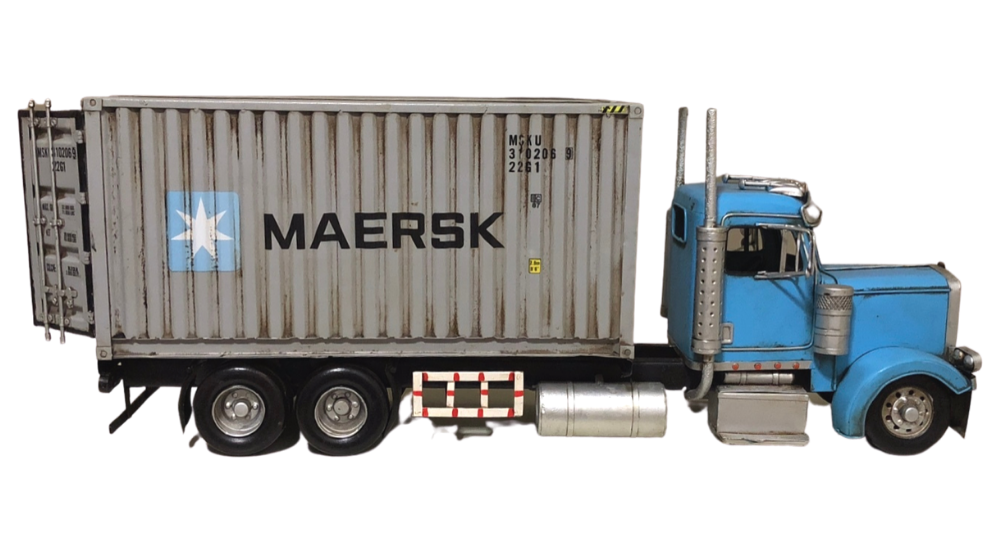 Diecast Maersk Container Truck Vehicle Model
