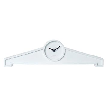 Karlsson Table Clock Past One with White Polystone 55cm
