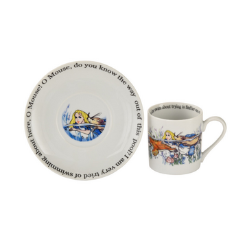Cardew Design Alice Swimming Cup and Saucer