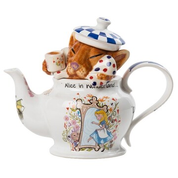The Teapottery Alice In Wonderland Dormouse Teapot