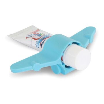 J-Me Blue Plane Toothpaste Holder