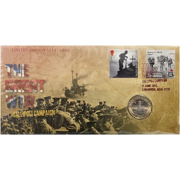 2015 The Great War Gallpoli Campaign PNC Ltd 2500