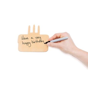 Luckies of London Happy Birthday You Complete Me Wooden Jigsaw Card