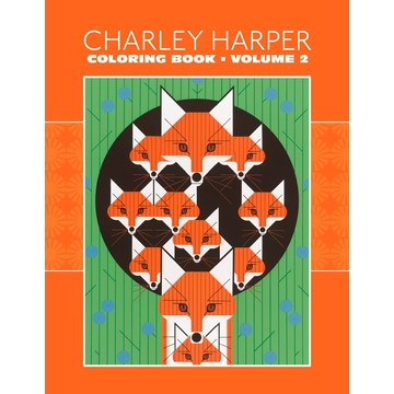 Pomegranate Charley Harper: Volume 2 Coloring Book