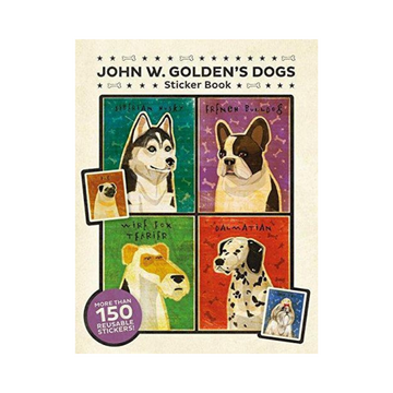 John W Golden S Dogs Sticker Book Paperback